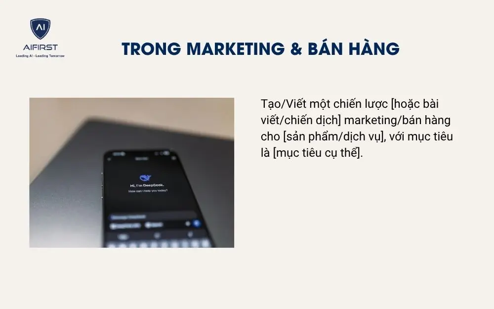 Trong Marketing & Bán hàng