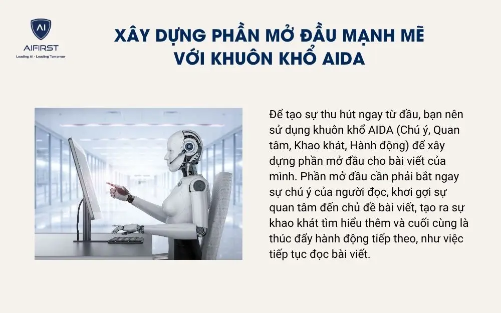 Xây dựng phần mở đầu mạnh mẽ với khuôn khổ AIDA