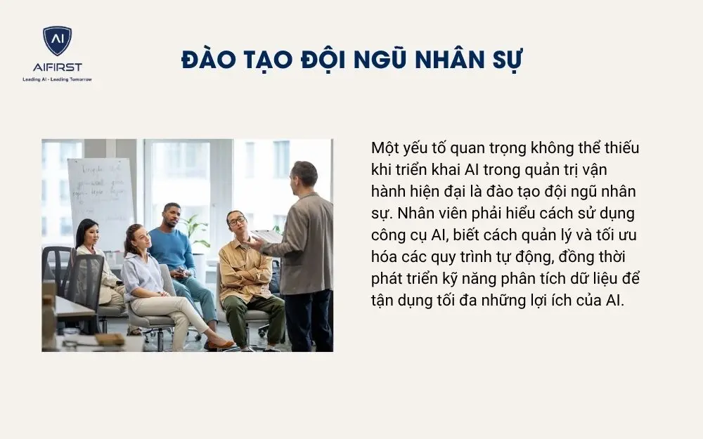 Đào tạo đội ngũ nhân sự