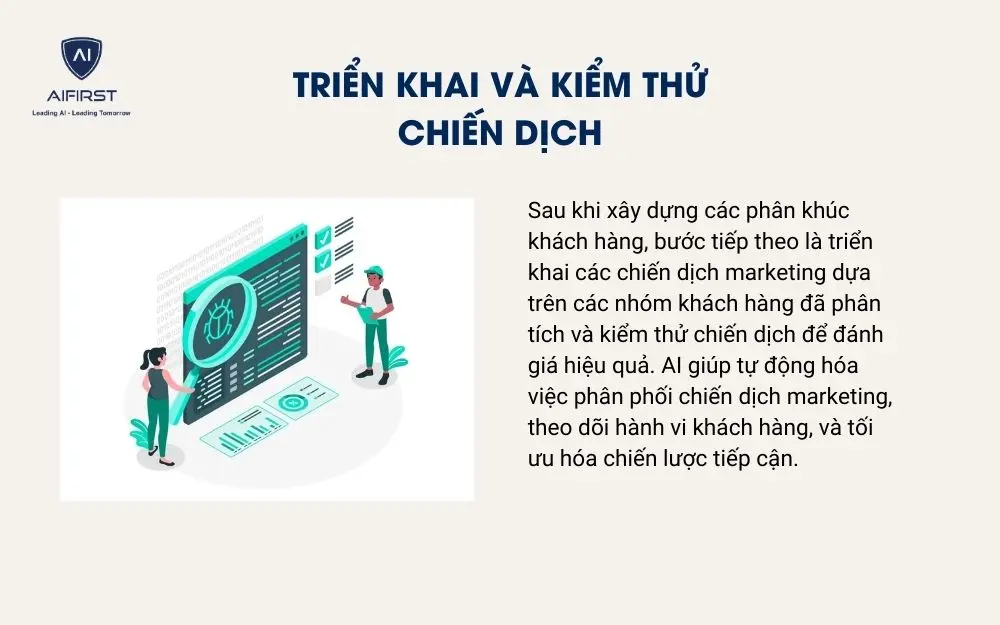 Triển khai và kiểm thử chiến dịch