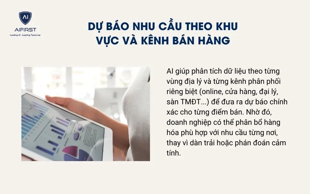 Dự báo nhu cầu theo khu vực và kênh bán hàng