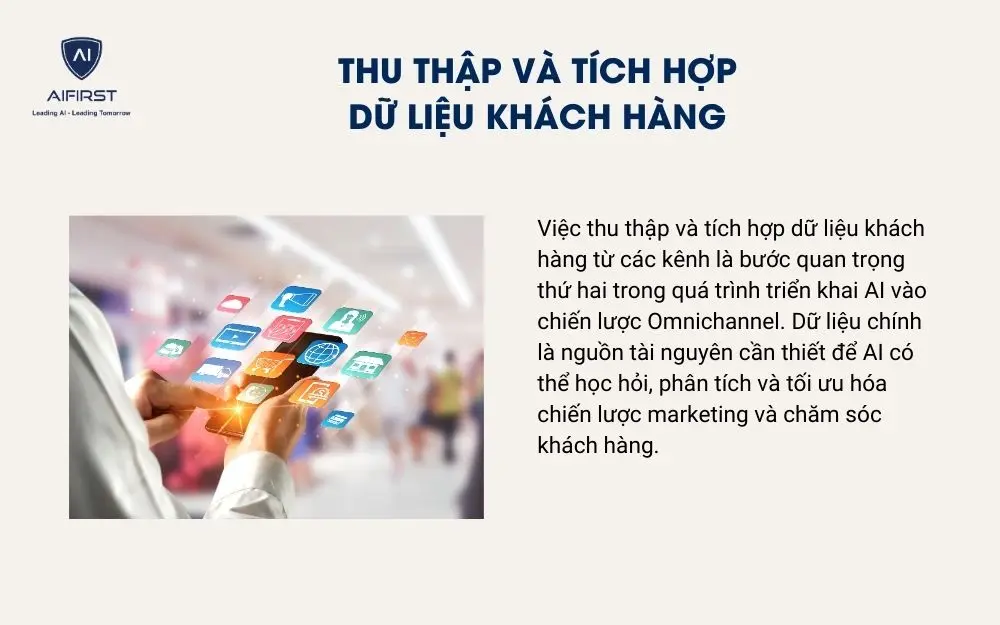 Thu thập và tích hợp dữ liệu khách hàng từ các kênh