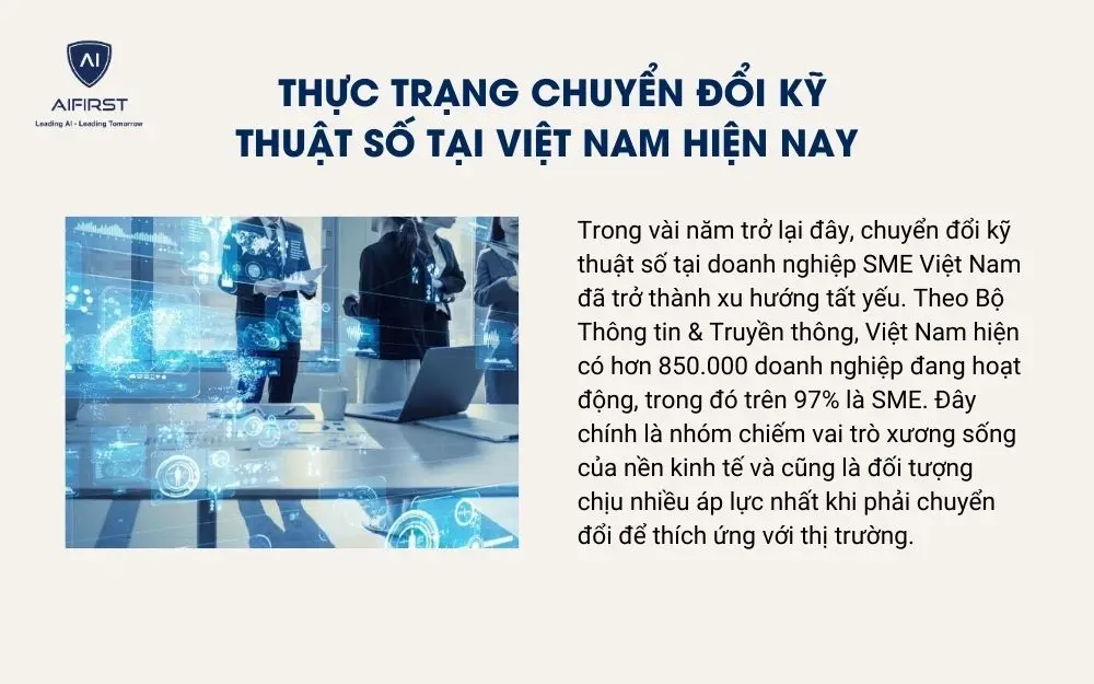 Thực trạng chuyển đổi kỹ thuật số tại Việt Nam hiện nay