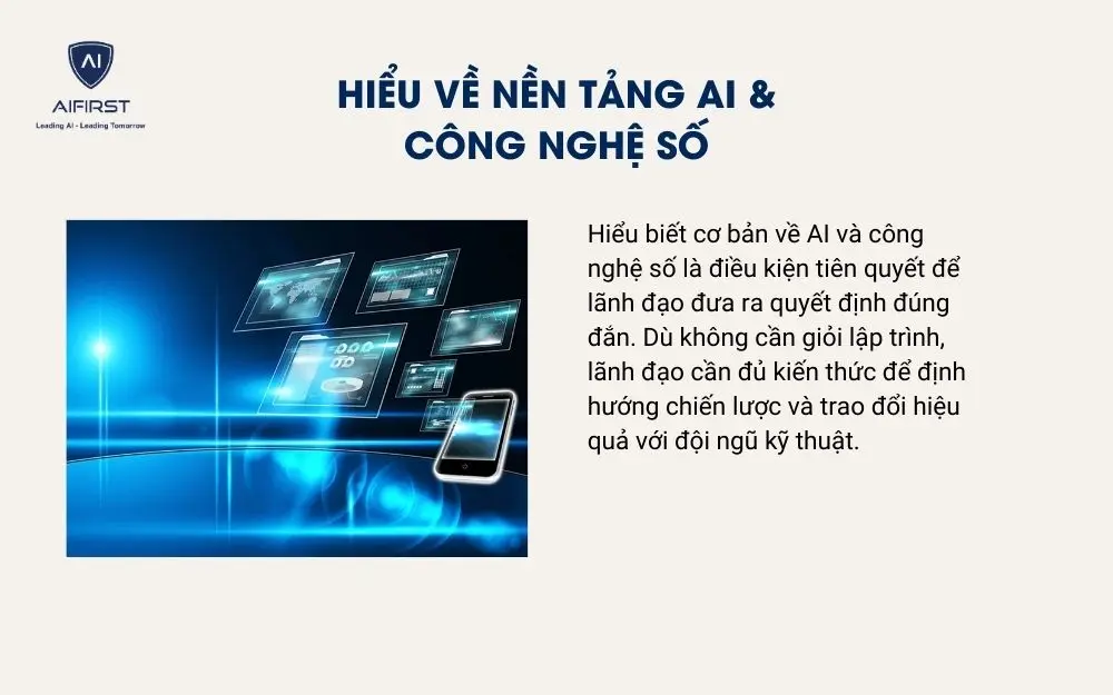 Hiểu về nền tảng AI & công nghệ số