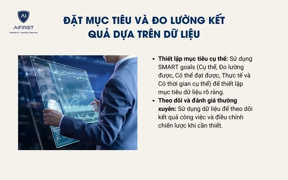 Đặt mục tiêu và đo lường kết quả dựa trên dữ liệu