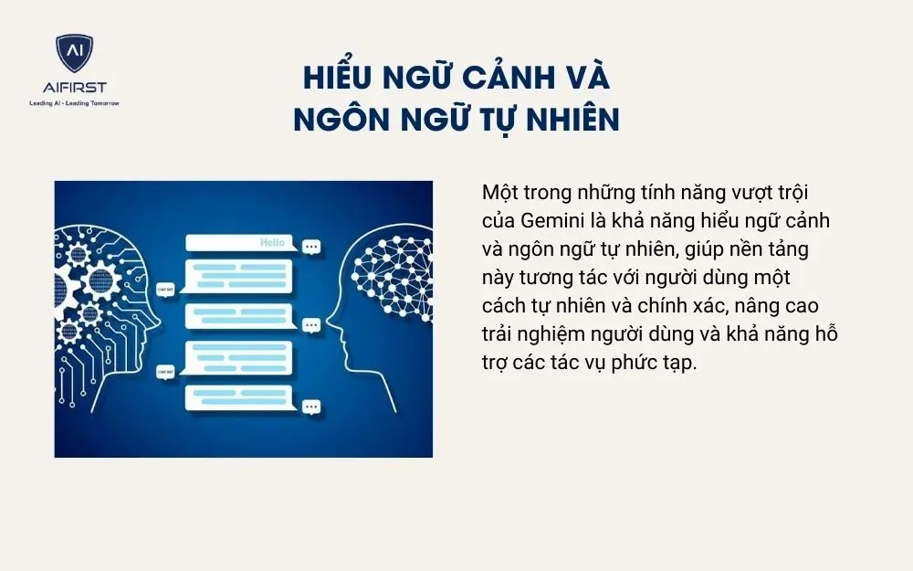 Hiểu ngữ cảnh và ngôn ngữ tự nhiên