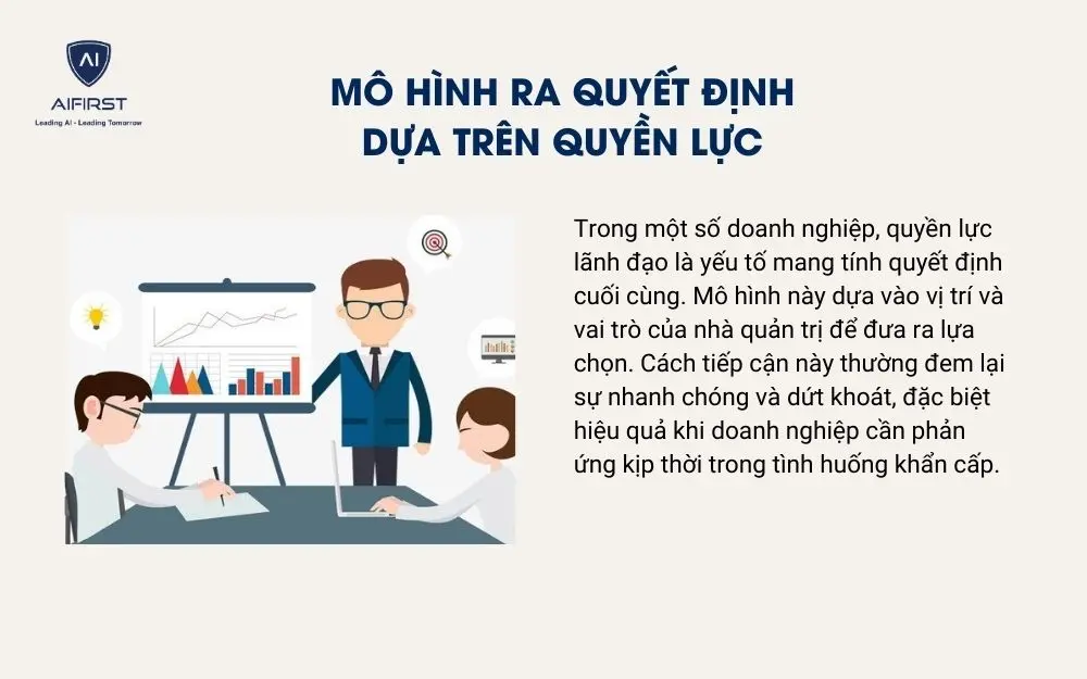 Mô hình ra quyết định dựa trên quyền lực