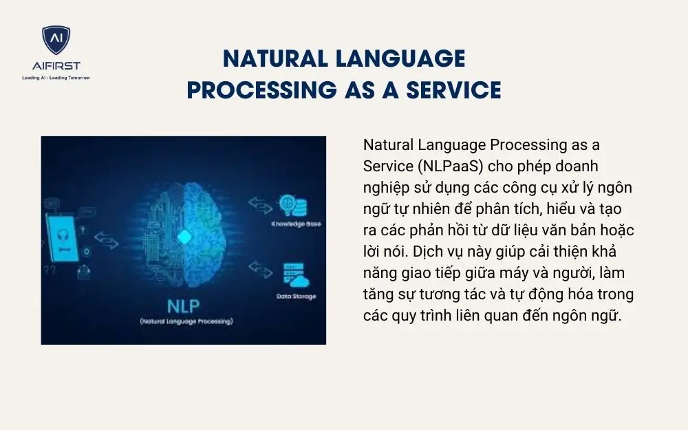 Natural Language Processing as a Service