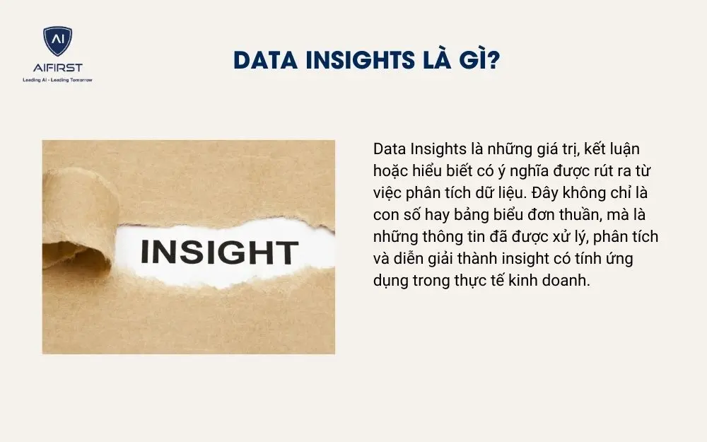 Data insights là gì?