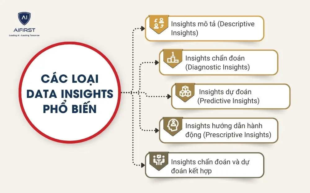 Các loại data insights phổ biến