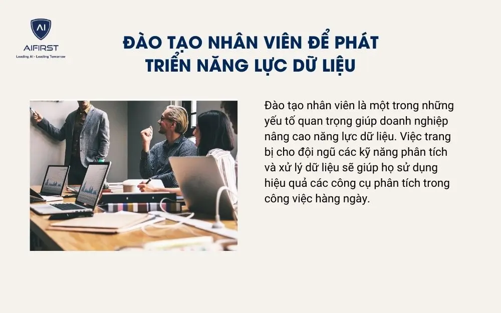 Đ&agrave;o tạo nh&acirc;n vi&ecirc;n để ph&aacute;t triển năng lực dữ liệu