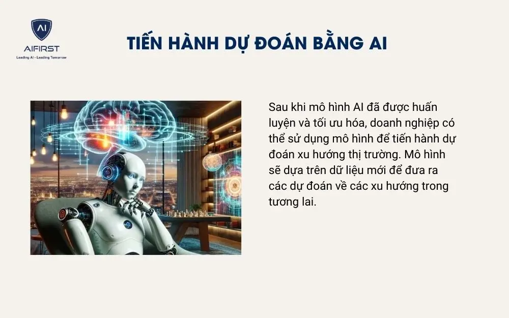 Tiến hành dự đoán bằng AI
