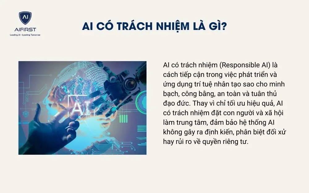 AI có trách nhiệm là gì?