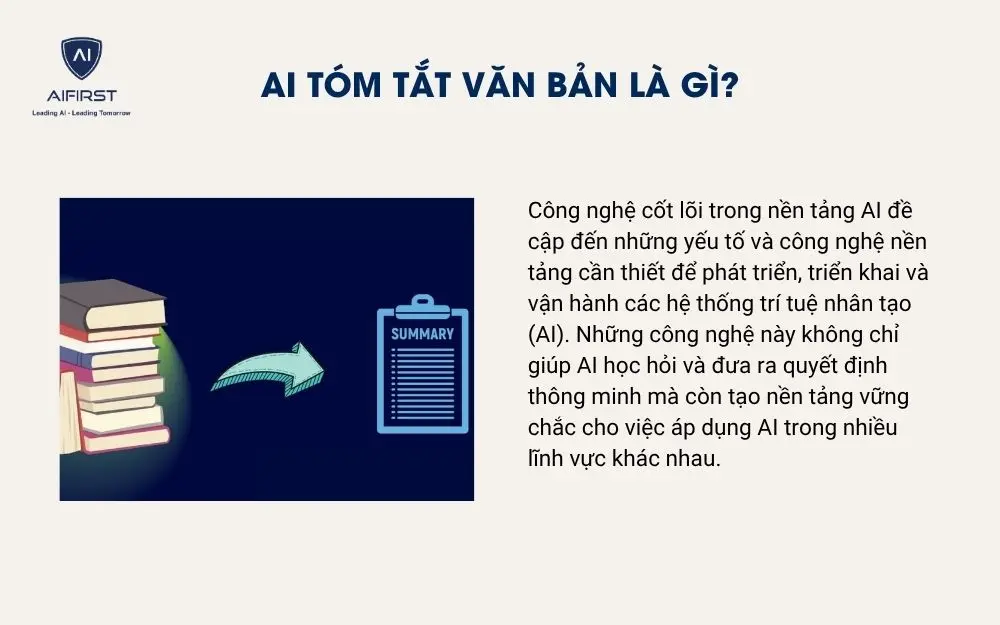 AI tóm tắt văn bản là gì?