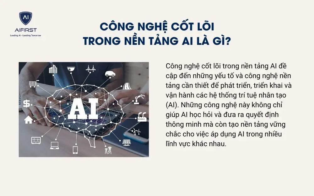 Công nghệ cốt lõi trong nền tảng AI là gì?