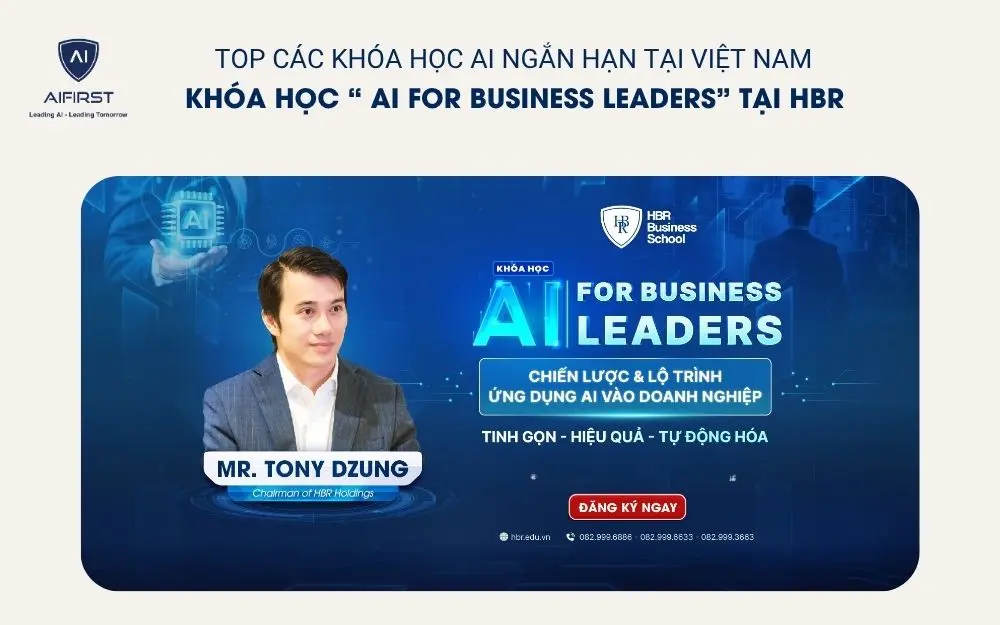Khóa học “ AI For Business Leaders” tại HBR
