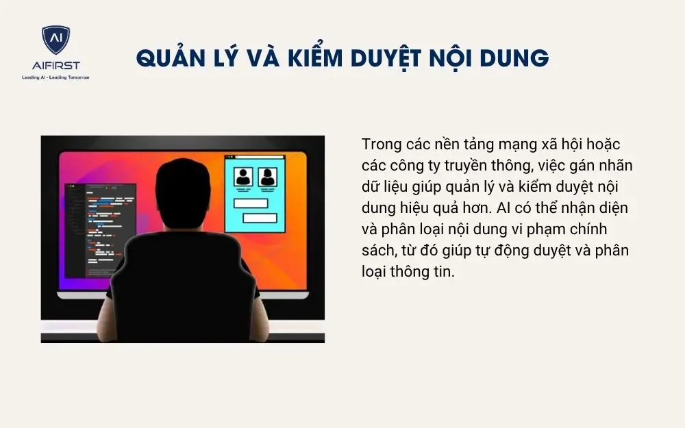 Quản lý và kiểm duyệt nội dung