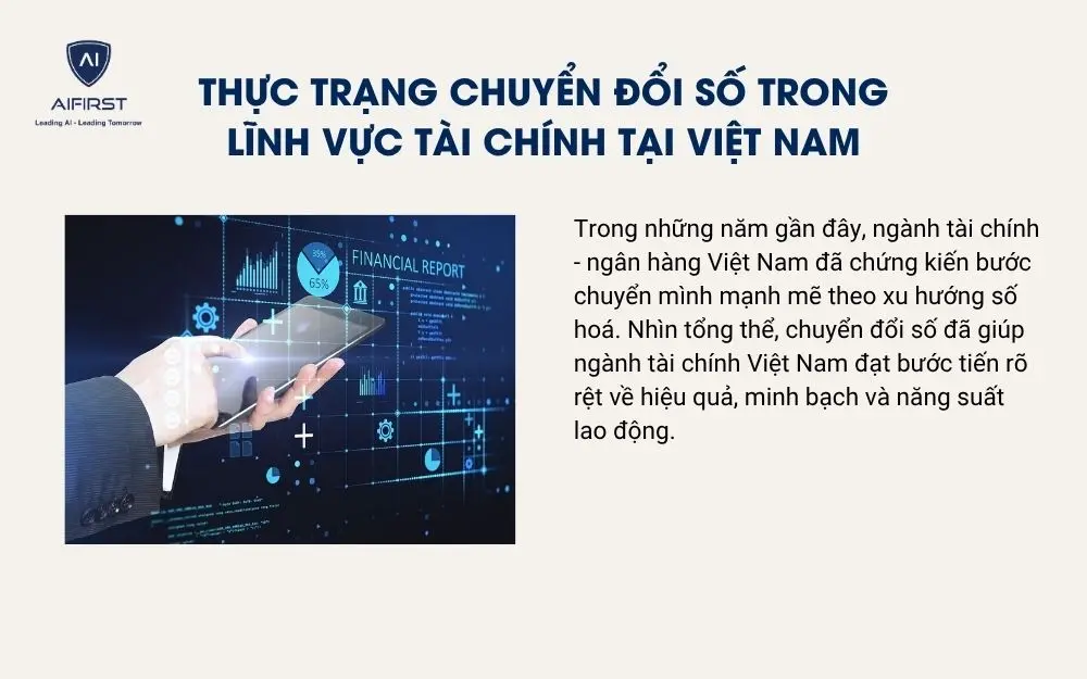 Thực trạng chuyển đổi số trong lĩnh vực tài chính tại Việt Nam