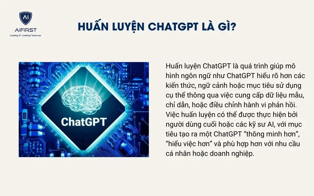 Huấn luyện ChatGPT l&agrave; g&igrave;?