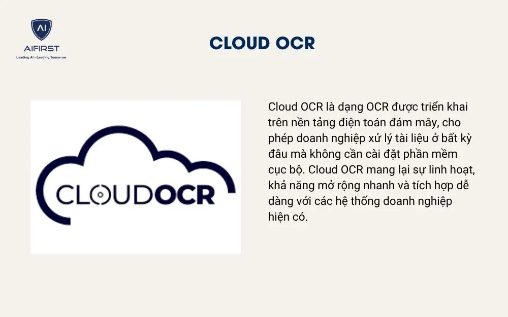 Cloud OCR