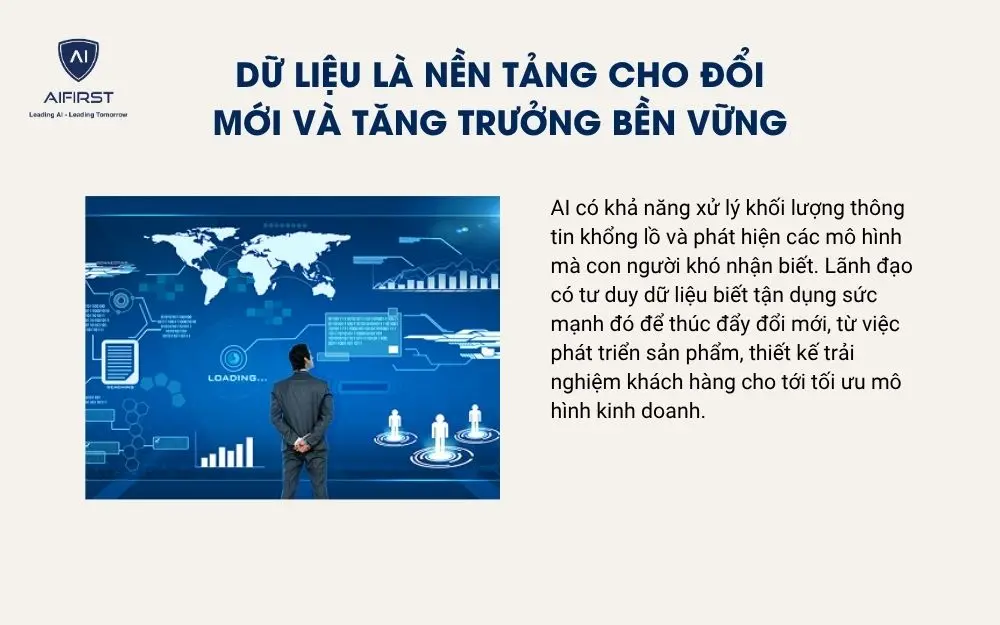 Dữ liệu là nền tảng cho đổi mới và tăng trưởng bền vững