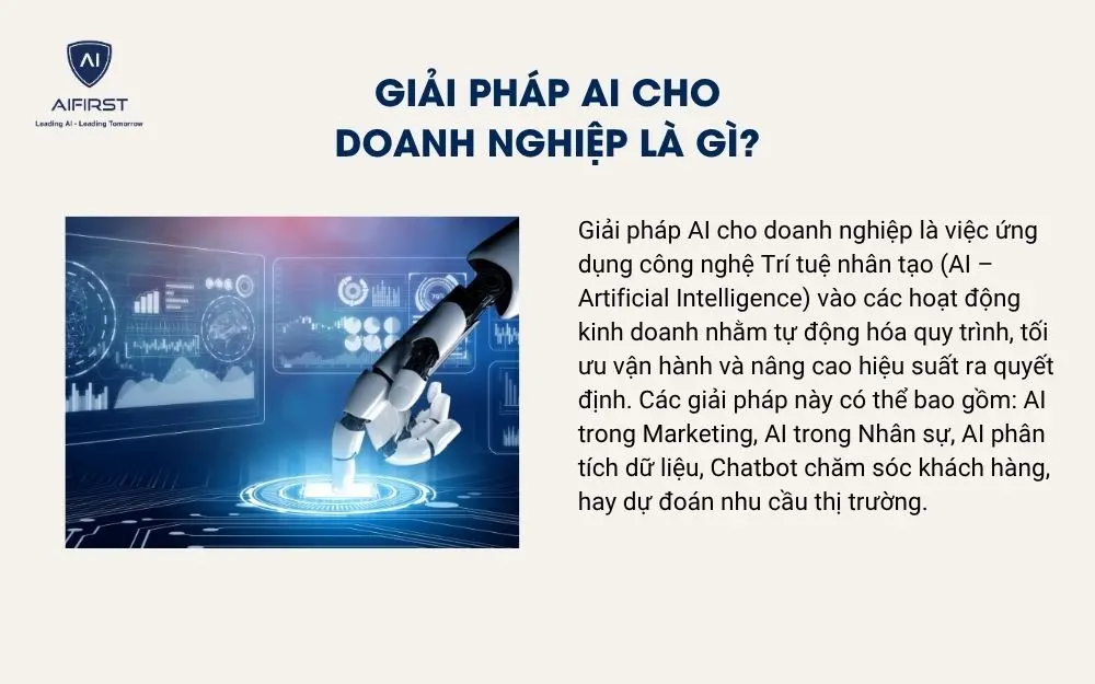 Giải pháp AI cho doanh nghiệp là gì?