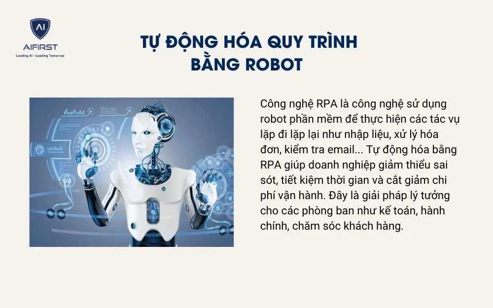 Tự động hóa quy trình bằng Robot