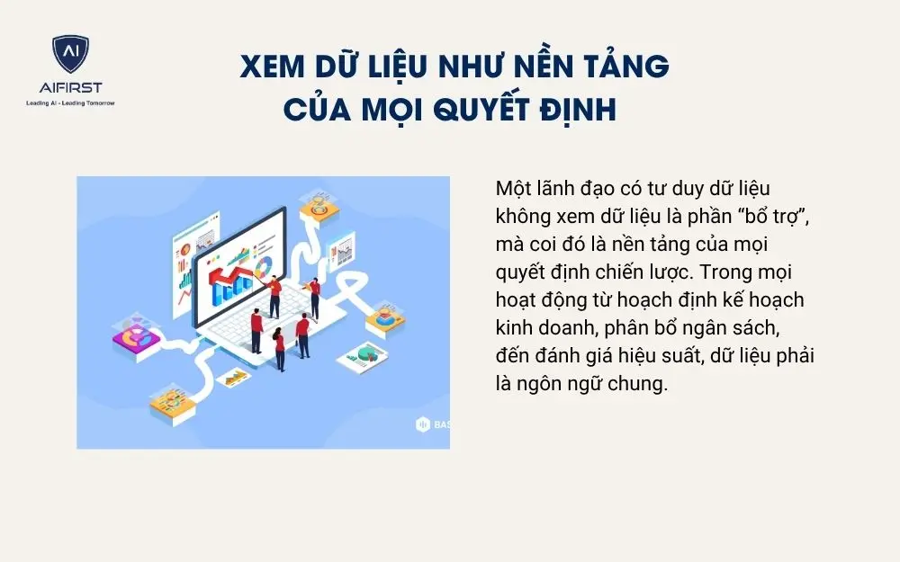 Xem dữ liệu như nền tảng của mọi quyết định