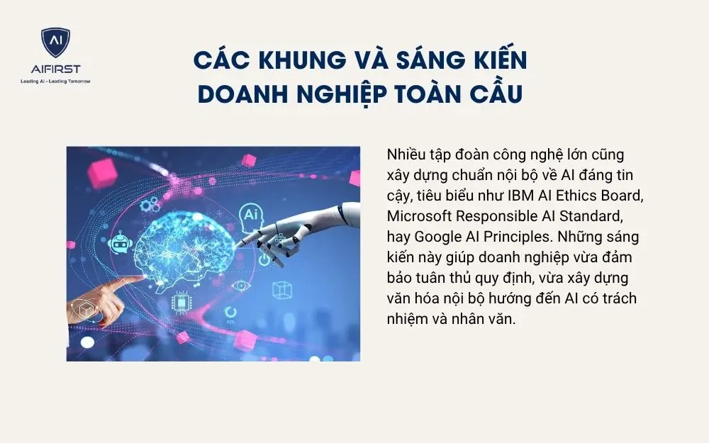 Các khung và sáng kiến doanh nghiệp toàn cầu
