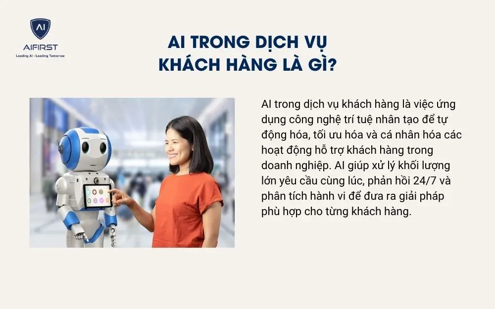 AI trong dịch vụ khách hàng là gì?