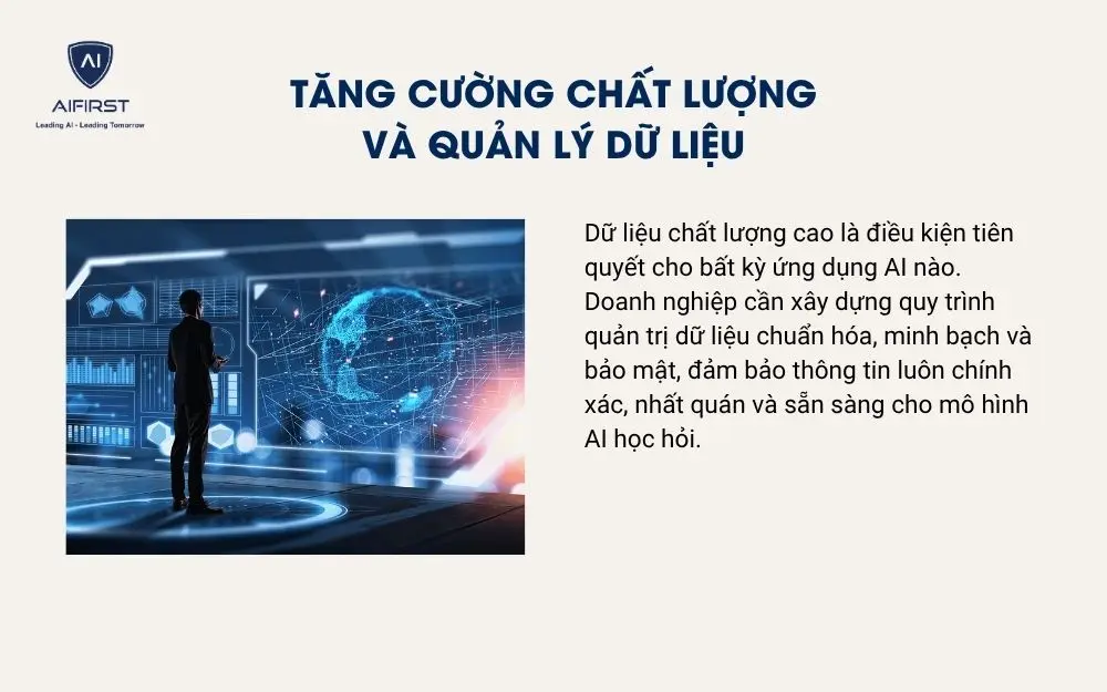 Tăng cường chất lượng và quản lý dữ liệu