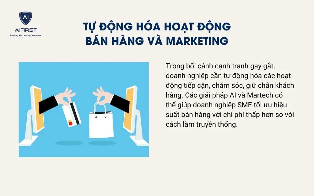 Tự động hóa hoạt động bán hàng và marketing