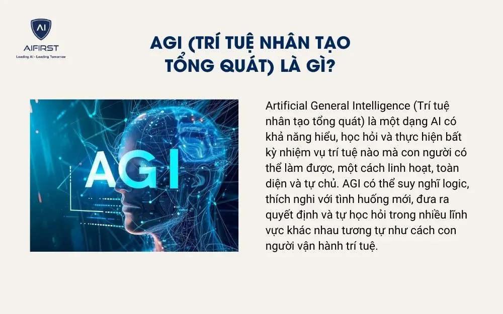 AGI (Trí tuệ nhân tạo tổng quát) là gì?
