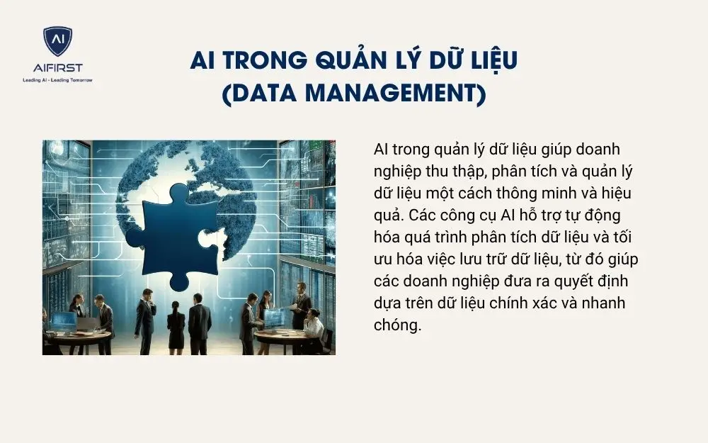 AI trong Quản lý Dữ liệu (Data Management)