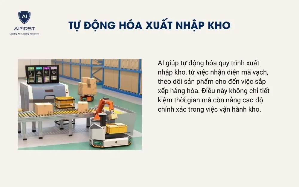 Tự động hóa xuất nhập kho