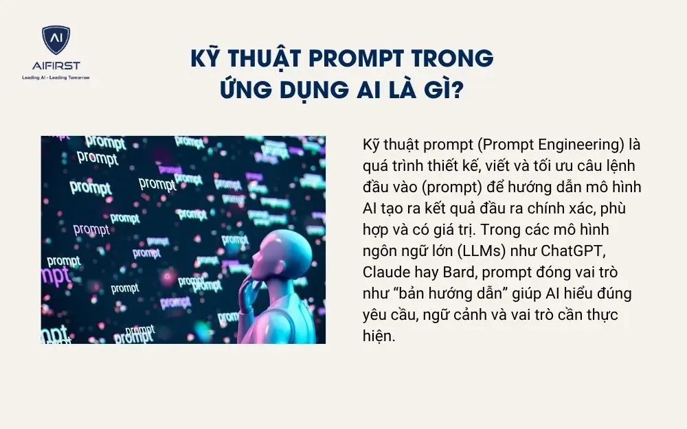 Kỹ thuật Prompt trong ứng dụng AI là gì?