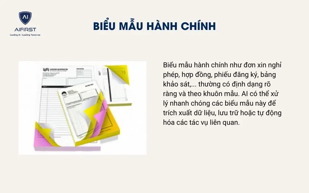 Biểu mẫu hành chính
