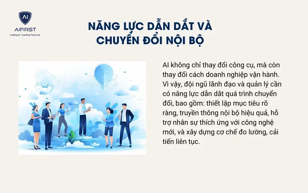 Năng lực dẫn dắt và chuyển đổi nội bộ