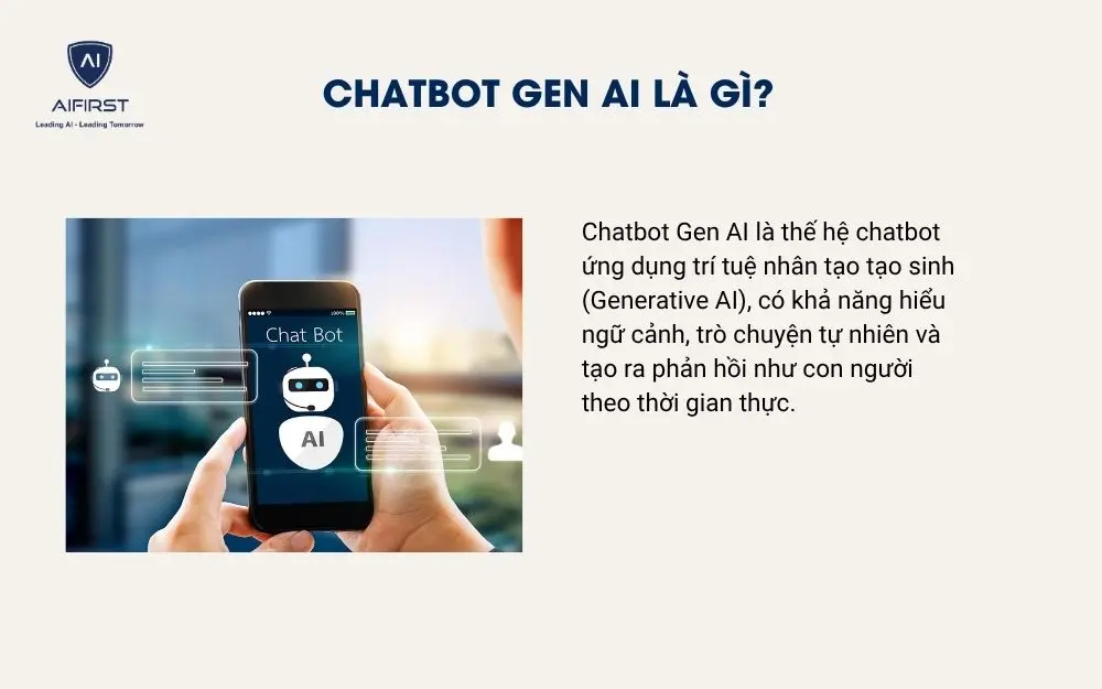 Chatbot Gen AI là gì?