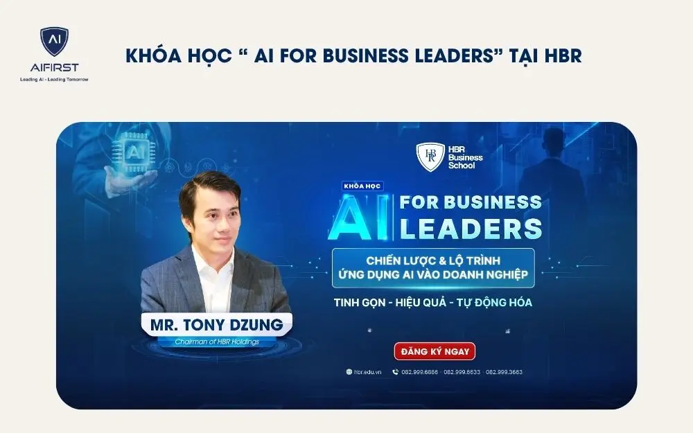 Kh&oacute;a học AI For Business Leaders của HBR