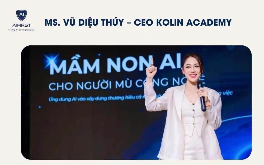 Ms. Vũ Diệu Th&uacute;y &ndash; CEO Kolin Academy
