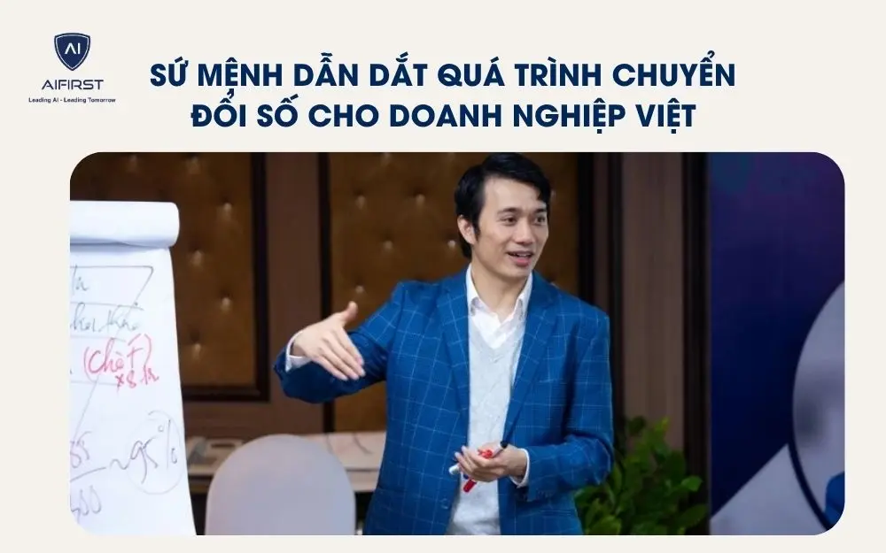 Sứ mệnh dẫn dắt qu&aacute; tr&igrave;nh chuyển đổi số cho doanh nghiệp Việt
