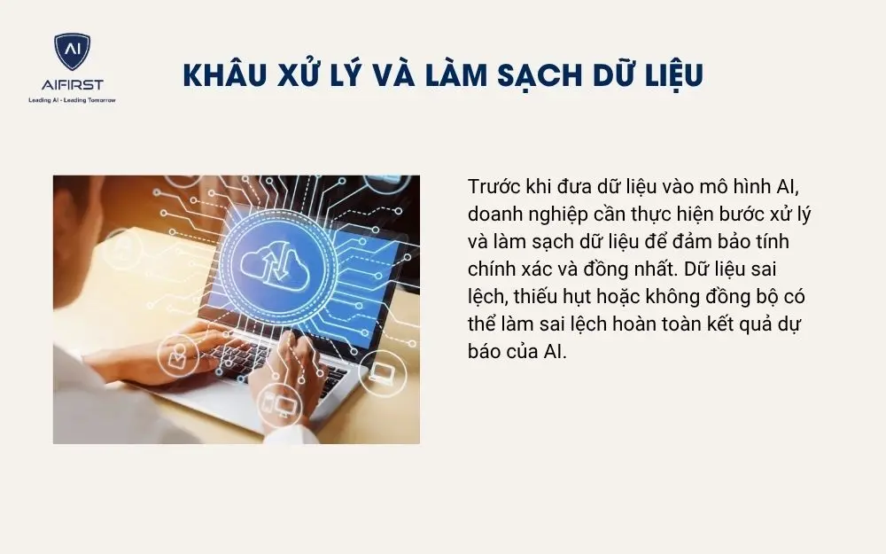 Khâu xử lý và làm sạch dữ liệu
