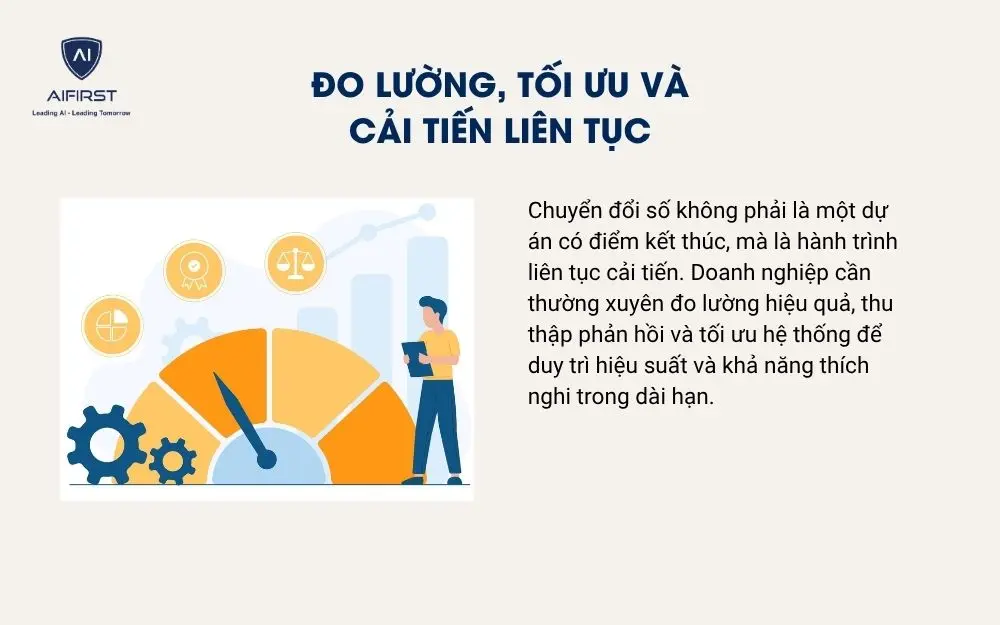 Đo lường, tối ưu v&agrave; cải tiến li&ecirc;n tục