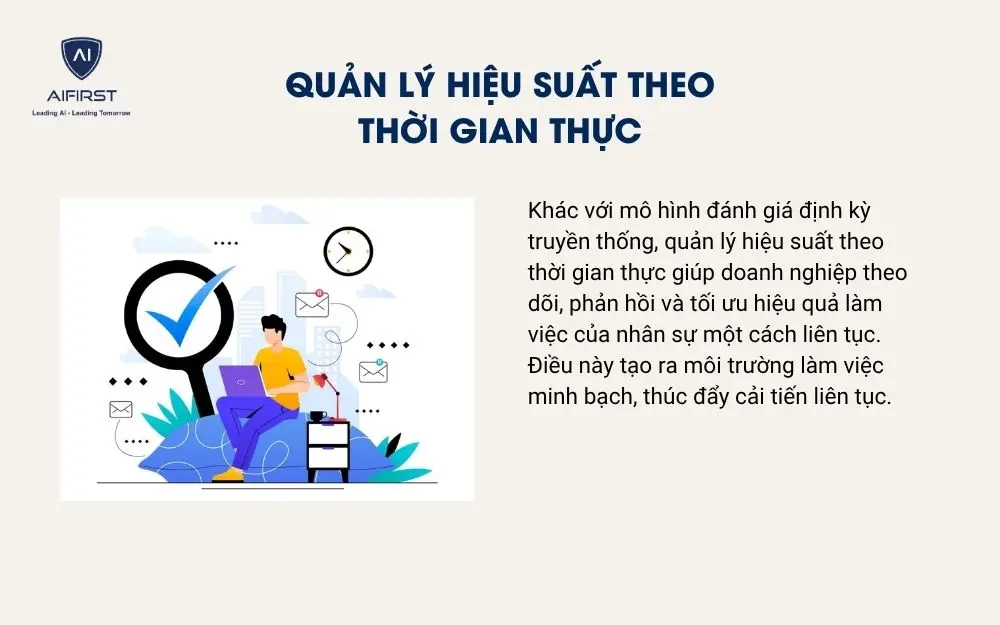 Quản l&yacute; hiệu suất theo thời gian thực