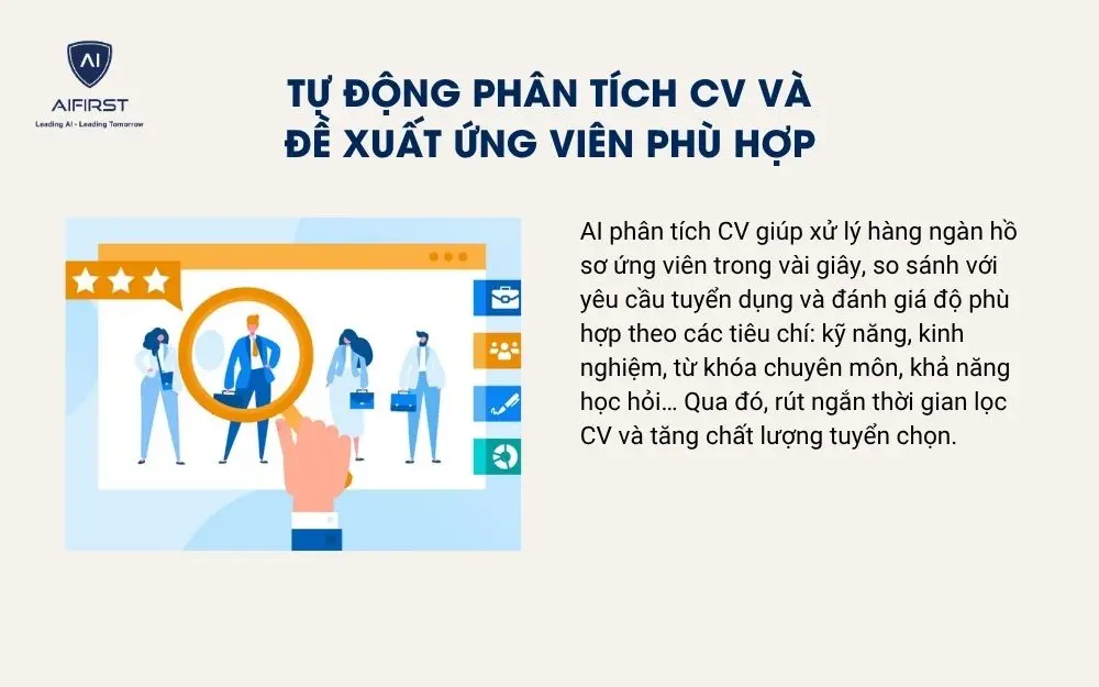 Tự động phân tích CV và đề xuất ứng viên phù hợp