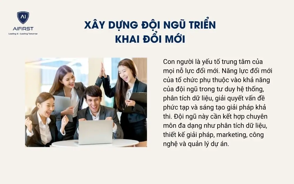 X&acirc;y dựng đội ngũ triển khai đổi mới