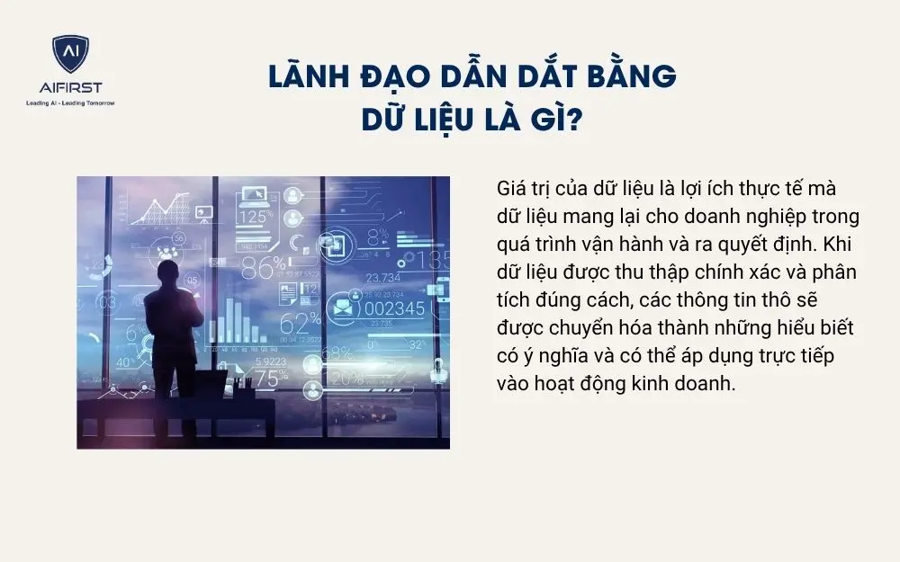  Lãnh đạo dẫn dắt bằng dữ liệu là gì?