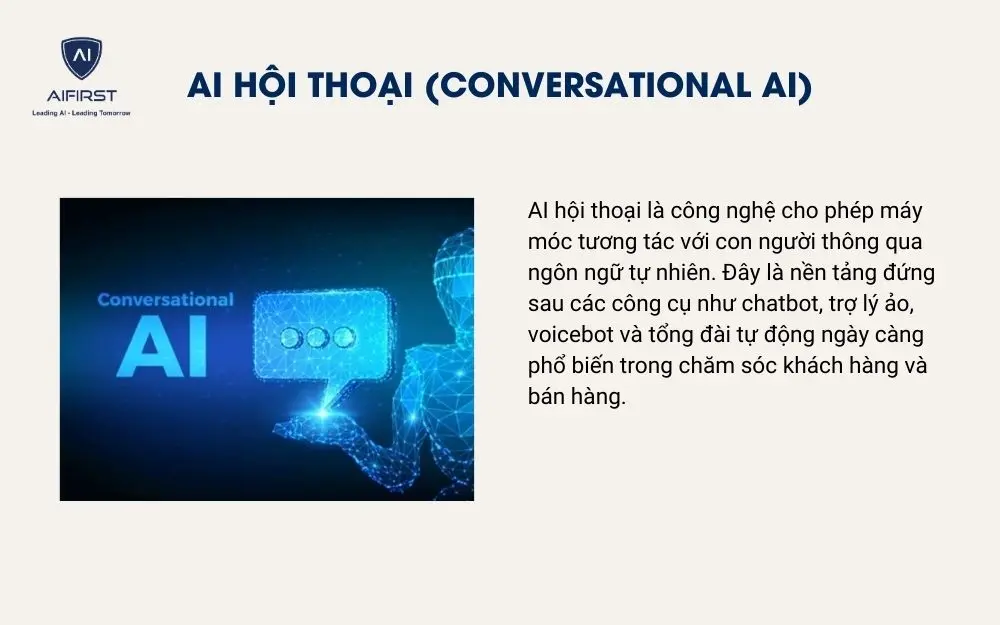 AI hội thoại (Conversational AI)