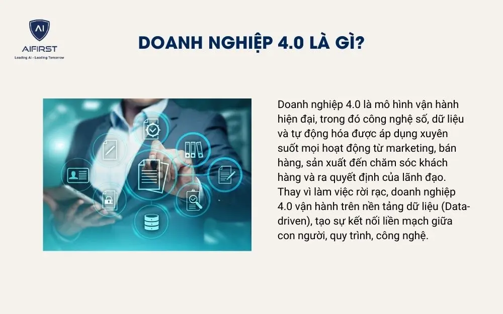 Doanh nghiệp 4.0 l&agrave; g&igrave;?
